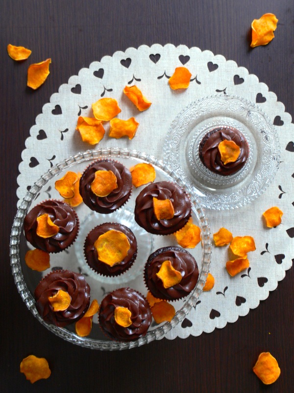 Chocolate Sweet Potato Cupcakes 3